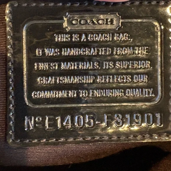 Coach Ocelot Leopard Print Tote - Picture 5 of 5